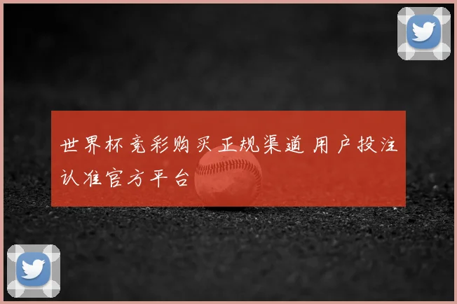 世界杯竞彩购买正规渠道 用户投注认准官方平台